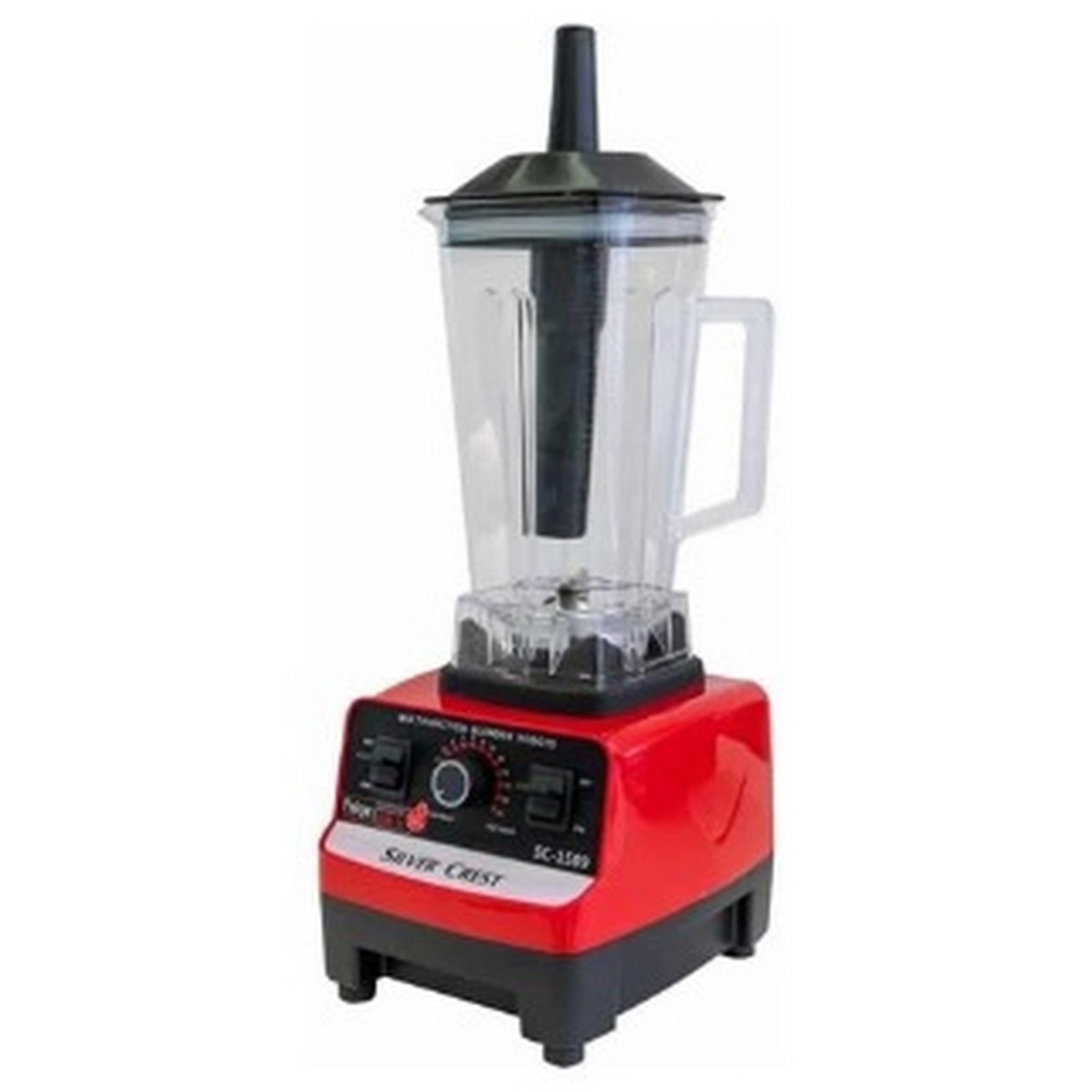 Silver crest Blender 2 Liters 5500 Watts Red - SC-1589