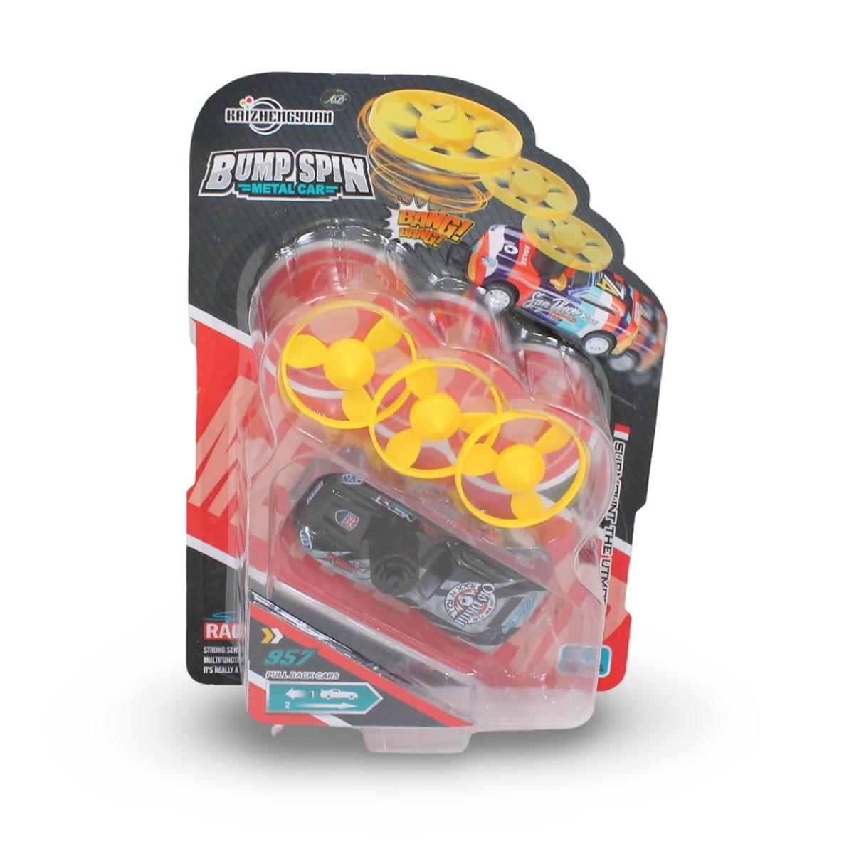 Che Zhi Toy car - Black and Yellow