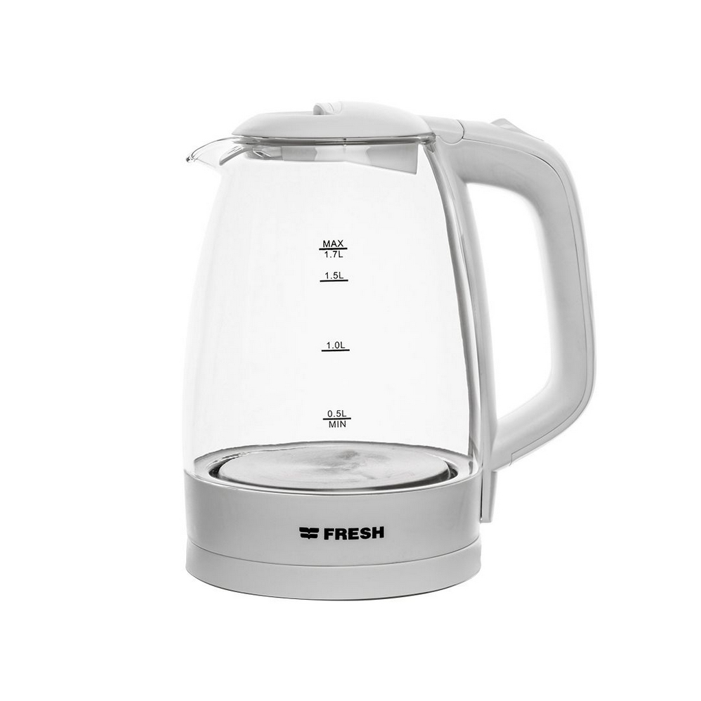 Fresh LED Glass Kettle Litres White EGK17000